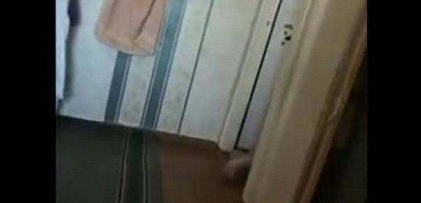  Cute Russian Woman Cleaning The House Naked